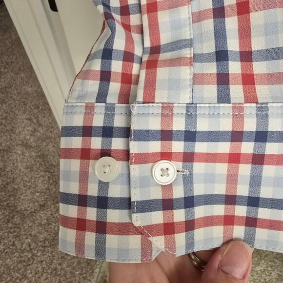 Men's Mizzen + Main Leeward Long Sleeve Button Down Dress Shirt | Size XL Trim - Picture 6 of 10